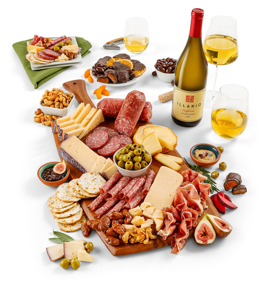 The Reserve Charcuterie Collection with Illario Chardonnay