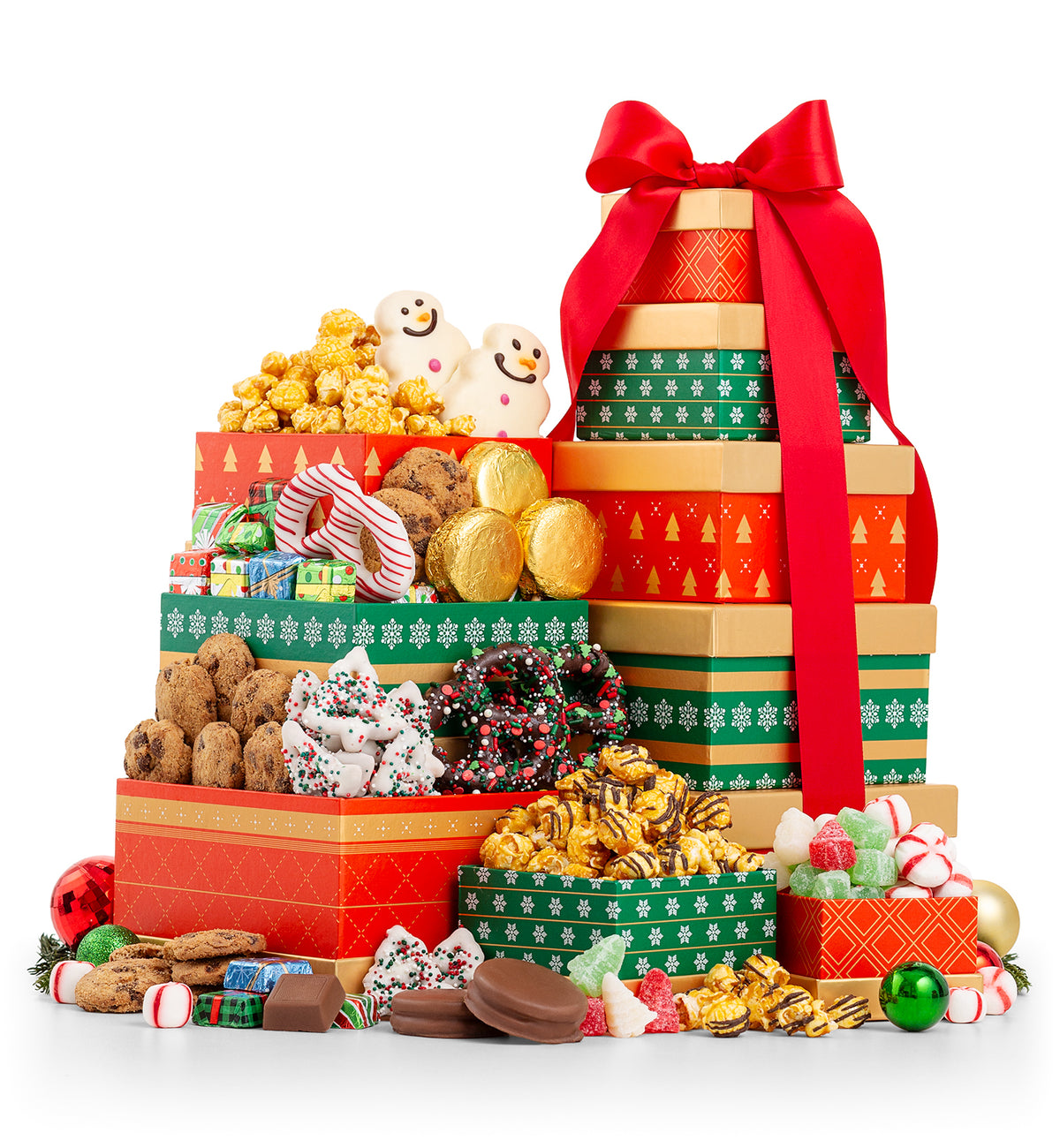 Festive Joy Gift Tower