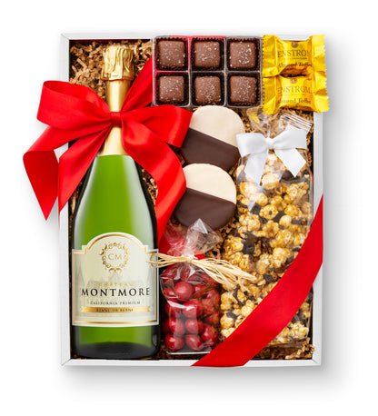 Cheers Gift Box with Chateau Montmore Sparkling Blanc De Blanc