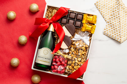 Cheers Gift Box with Chateau Montmore Sparkling Reserve