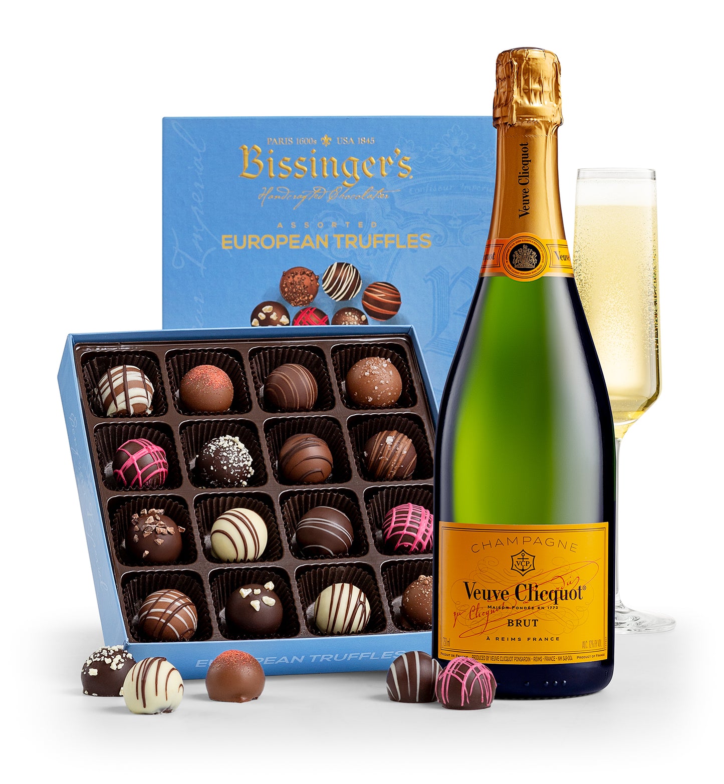 Veuve Clicquot and Bissinger's European Truffles