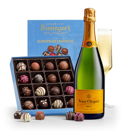 Veuve Clicquot and Bissinger's European Truffles