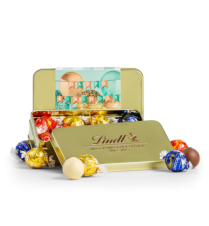 LINDOR Birthday Truffle Tin