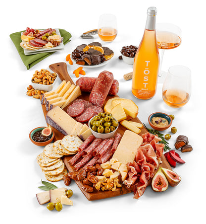 The Reserve Charcuterie Collection with Töst Sparkling Rosé