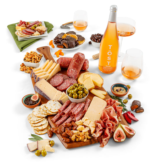 The Reserve Charcuterie Collection with Töst Sparkling Rosé