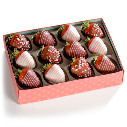 One Dozen Chocolate Dipped Strawberries
