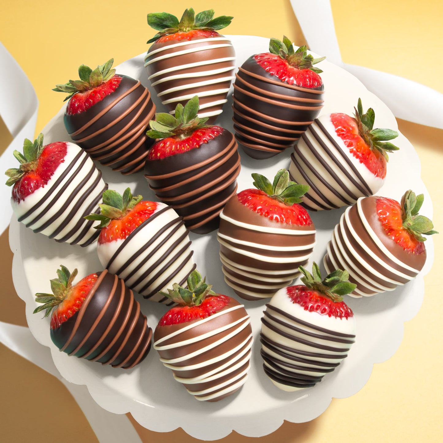 One Dozen Classic Dipped Strawberries