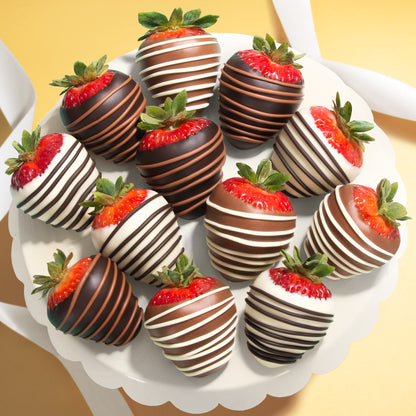 One Dozen Classic Dipped Strawberries