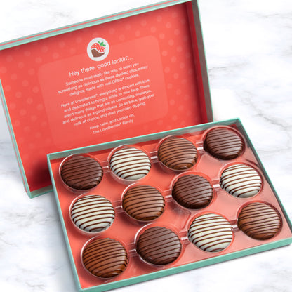 Sweetest Dozen Chocolate Covered Cookie Collection
