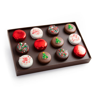 Merry & Bright Chocolate Cookie Gift Box