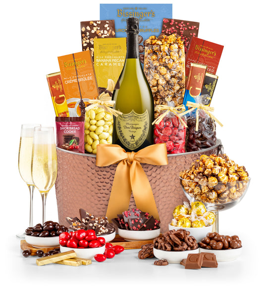 Dom Pérignon Champagne Gift Basket