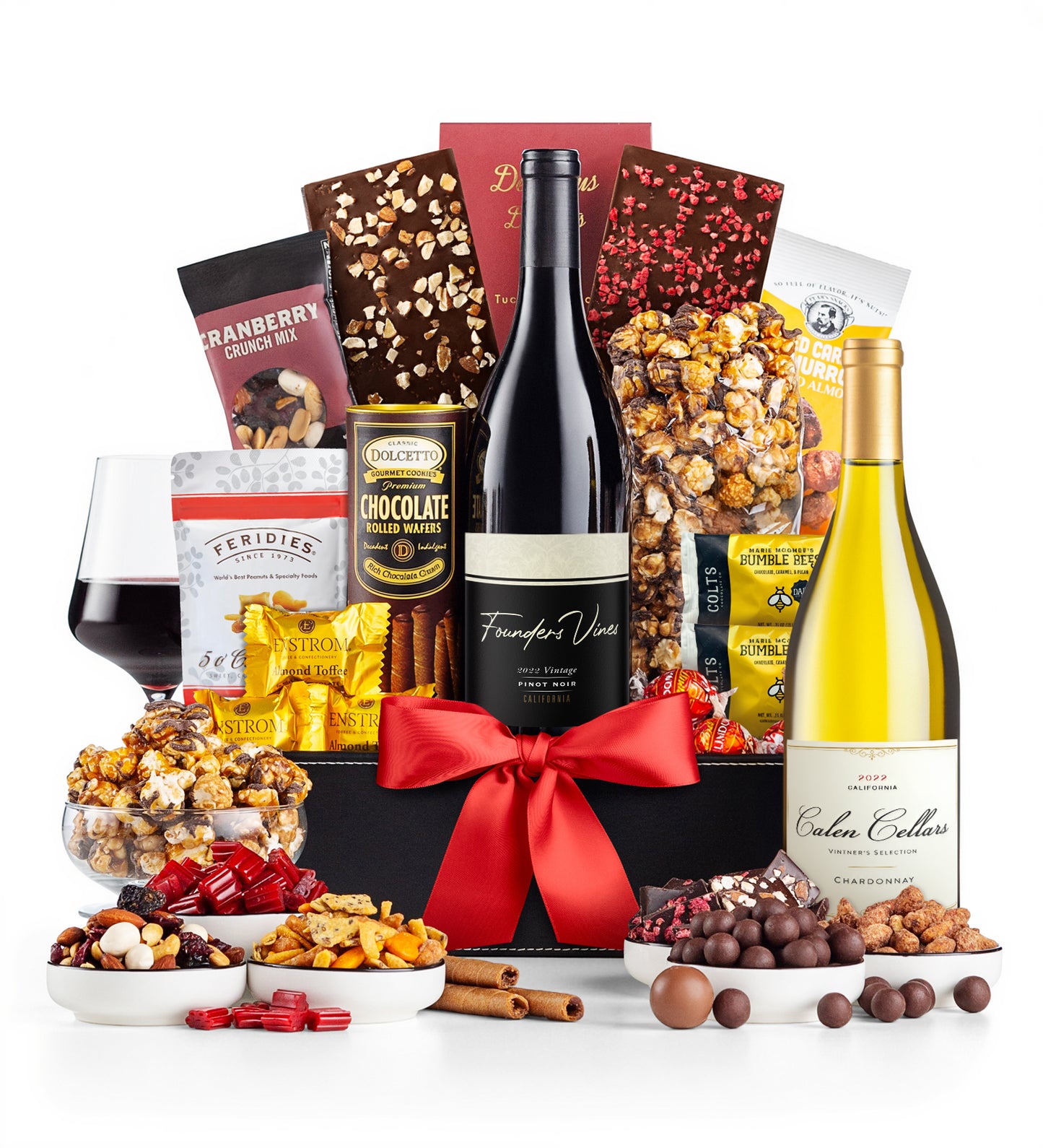 Royal Treatment Two Bottle Wine Basket