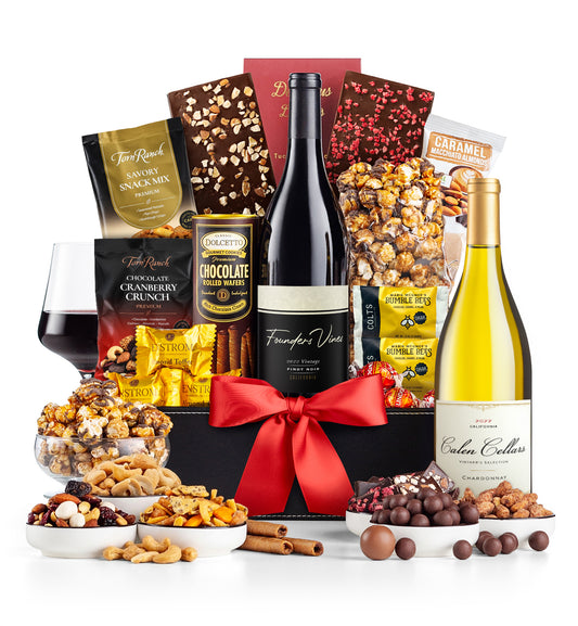Royal Treatment Two Bottle Wine Basket