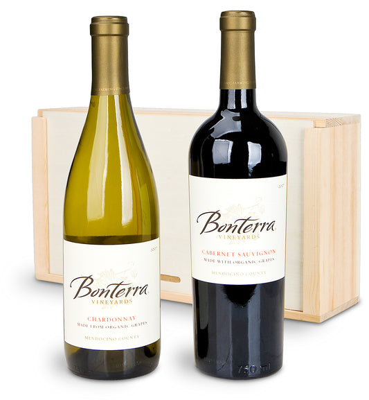 The Bonterra Organic Duo Wine Crate