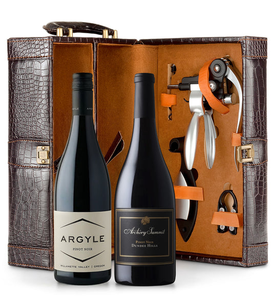 Oregon Pinot Noir Duo Deluxe Wine Tote