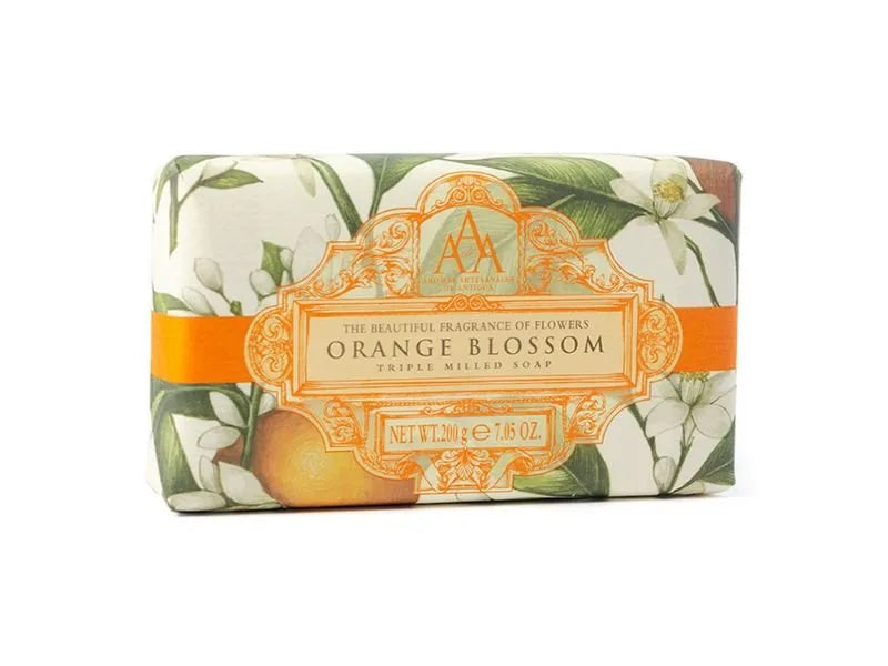 Orange Blossom Soap and Candle Gift Set