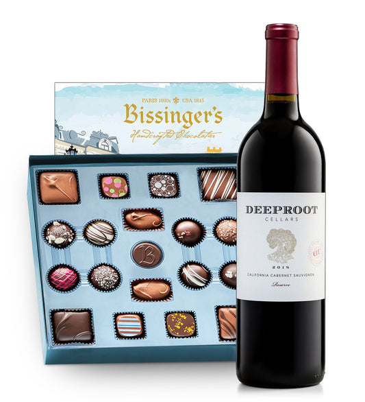 DeepRoot Cabernet Sauvignon & Bissinger's French Connection Chocolates