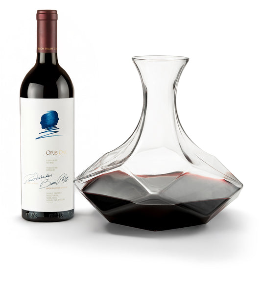 Opus One & Crystal Decanter Gift Set