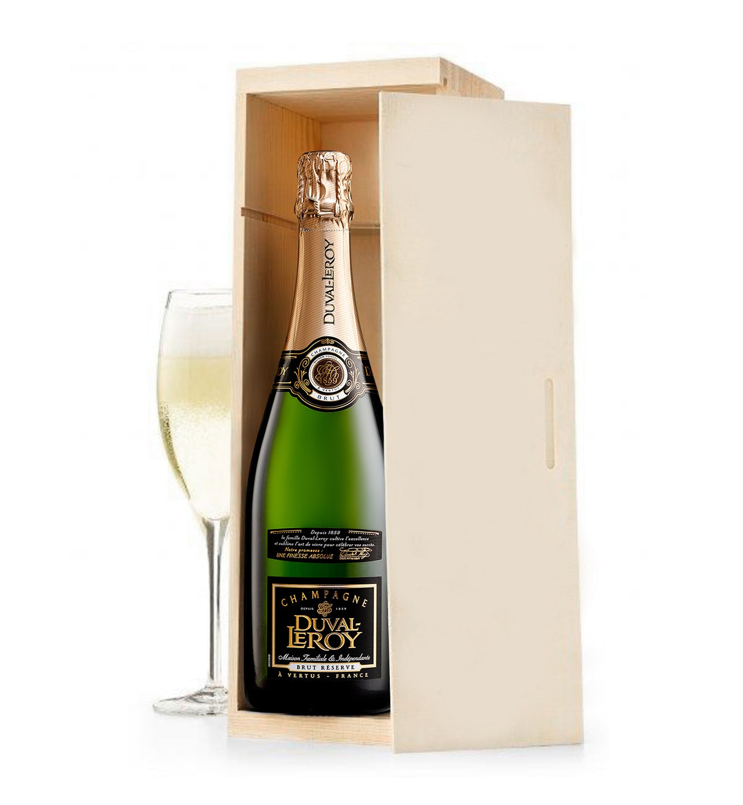 Duval Leroy Champagne Brut Reserve Crate