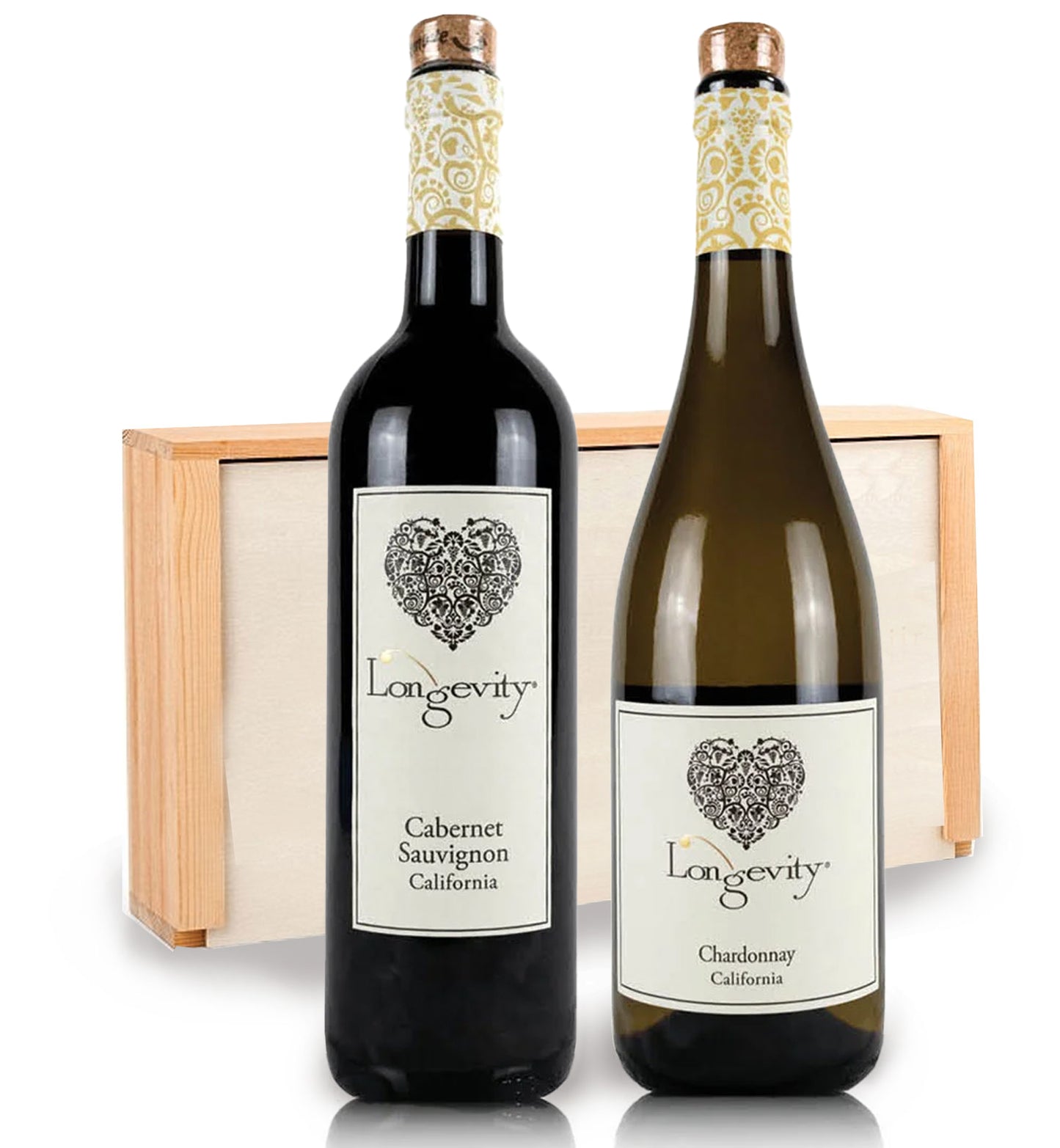 Longevity Red & White Wine Duo