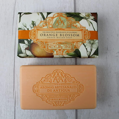 Orange Blossom Soap and Candle Gift Set