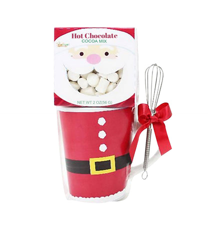 Santa Mug with Hot Chocolate 