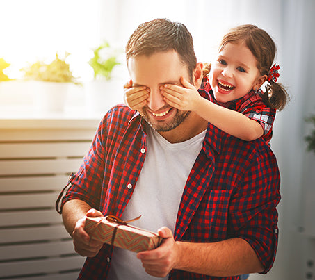 father and daughter gift box